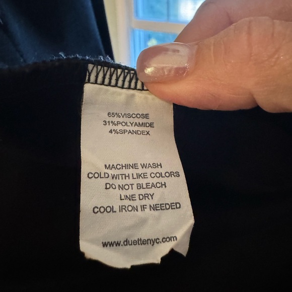 Duette NY Lux Ponte long open cardigan -The Worth size Large - Picture 10 of 11